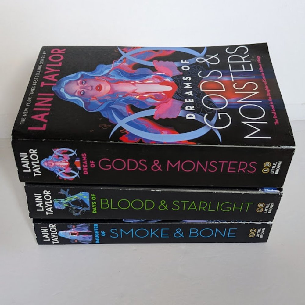 Full Trilogy Daughter of Smoke & Bone Laini Taylor Soft Jelena Kevic Djurdjevic